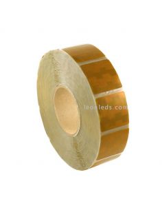 Ruban adhésif souple réfléchissant homologué ambre 50 Mètres 50.8mm V23 Vignal | leonleds