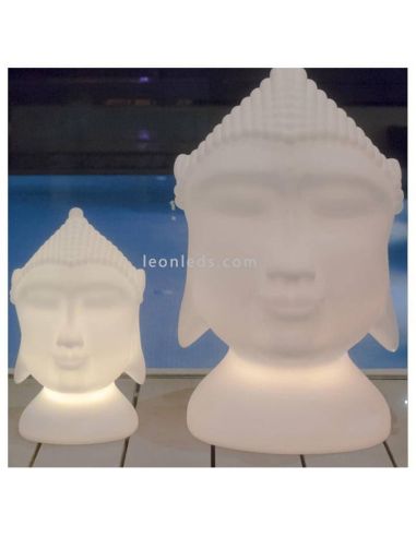 Candeeiro decorativo Zen recarregável Goa 40 ou 70 cm | Leon Iluminação LED
