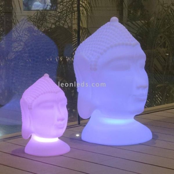 Lámpara RGB zen recargable Goa 40 o 70 cm | LeonLeds Iluminación