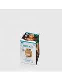 Luminária de chão natural portátil recarregável Bossa 30 embalagem | Leon Iluminação LED