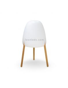 Lámpara de pie exterior madera con cable Rocket 70  | LeónLeds Iluminación