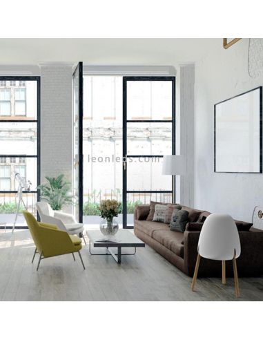 Lampadaire extérieur et intérieur solaire et rechargeable Rocket 70 | Éclairage LeonLeds