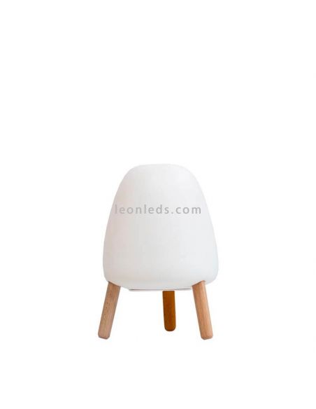 Lámpara de mesa Rocket táctil recargable New Garden | LeonLeds Iluminación