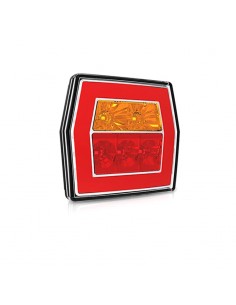 Faro Trasero LED 3 Funciones Posición Freno Intermitente Con Cable conector Bajonet 12-36V Remolque Camión 24V | LeonLeds