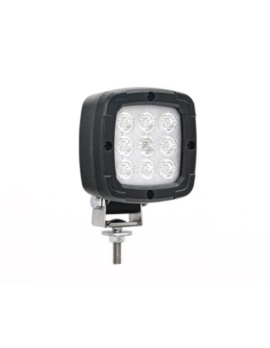 Faro de LED para Tractor Camión remolque agícola, bañera, carretilla, grua, maquinaria industrial Fristom FT036 15W Cuadrado 12V