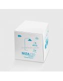 Lámpara LED de pie portátil fibras naturales Niza foto paquete New garden | LeonLeds Iluminación