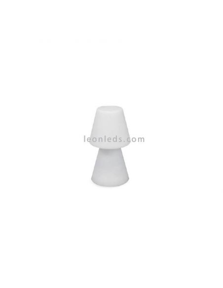 Lámpara de mesa LED Lola 20 portátil 2 formatos disponibles | LeonLeds Iluminación