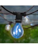 Pack 3 Guirnaldas Allegra negra con cable RGB  New Garden | LeonLeds Iluminación