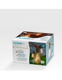 Lot de 3 guirlandes LED Allegra jute avec câble 8m packaging New Garden | Éclairage LeonLeds