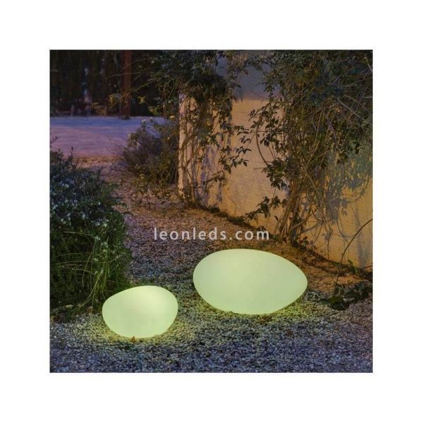 Lámpara decorativa exterior disponible en 2 tamaños con cable Petra 40Cm New Garden | LeónLeds Iluminación