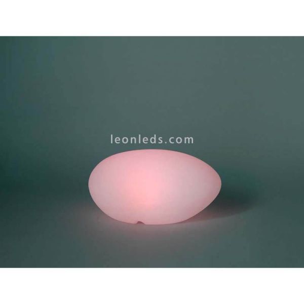 Lámpara LED con color de luz RGB decorativa solar y recargable de 40Cm Petra New Garden | LeónLeds Iluminación