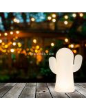 Lampe de table LED blanche tactile d'extérieur Panchito New Garden | Éclairage LeonLeds
