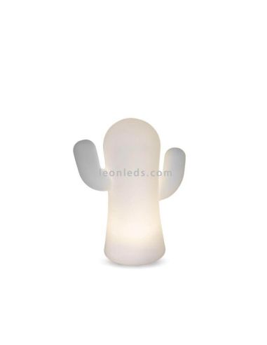 Panchito Candeeiro de mesa LED touch em branco New Garden | Leon Iluminação LED