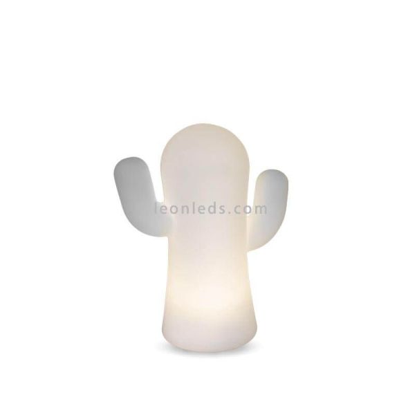 Lampe de table LED tactile Panchito en blanc New Garden | Éclairage LeonLeds