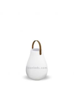Lámpara de sobremesa LED exterior portátil altavoz Kurby Play New Garden | LeónLeds Iluminación