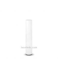 Lámpara de pie LED exterior cilíndrica color de luz cálida tamaño 160Cm Fity New Garden | LeónLeds Iluminación