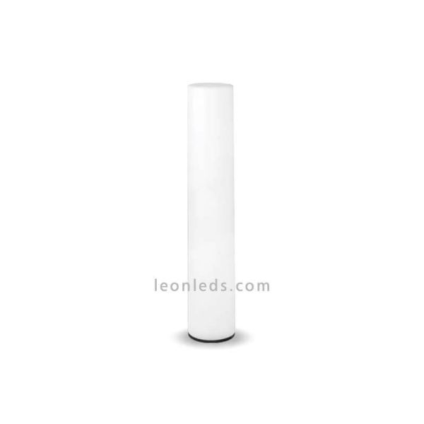 Lámpara de pie LED exterior batería recargable 160Cm Fity New Garden | LeónLeds Iluminación