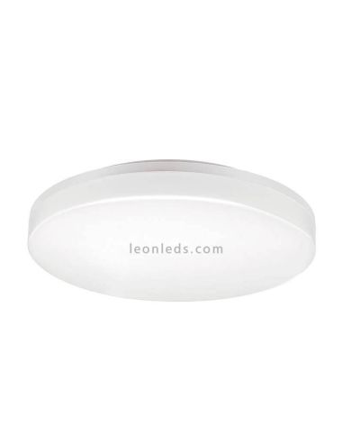 Plafonnier extérieur LED rond blanc IP44 24W Canadien | Éclairage LeónLeds | plafonnier pour entrée