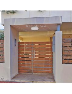 Lâmpada de teto LED ao ar livre redonda branca IP44 24W canadense | LeónIluminação Leds | luminária de teto para entrada 2