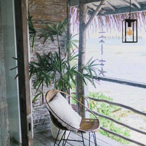 Lámpara para exterior colgante industrial Lope | LeónLeds Iluminación | lámpara de techo gris antracita pizarra