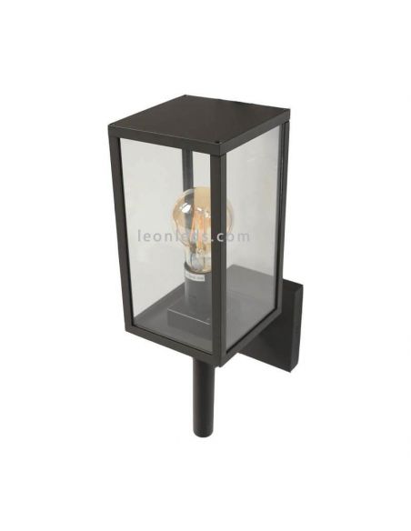 Baliza para exterior estilo industrial Lope | LeónLeds Iluminación | lámpara de suelo de cochera y garaje