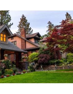 Lope baliza exterior de estilo industrial | LeónIluminação Leds | lâmpada de assoalho do jardim 2