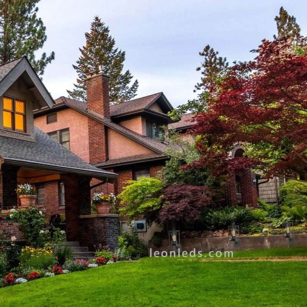 Lope baliza exterior de estilo industrial | LeónIluminação Leds | lâmpada de chão de trilhas ao ar livre