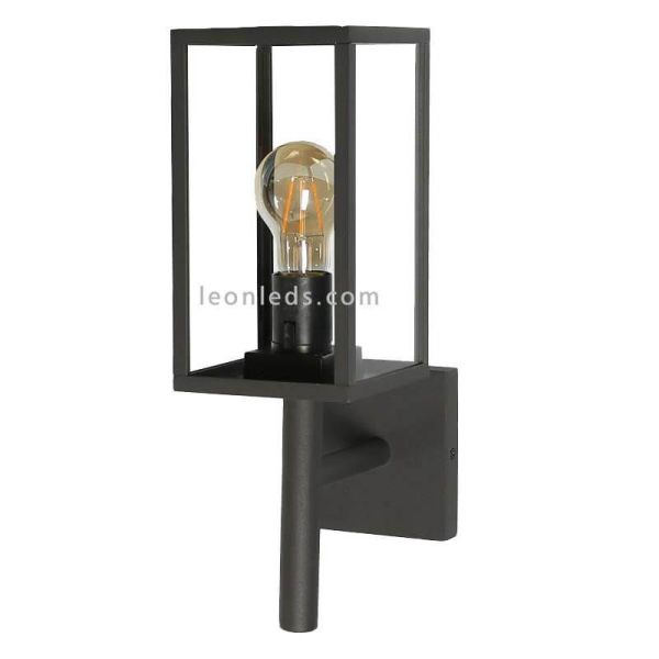 Baliza para exterior estilo industrial Lope | LeónLeds Iluminación | lámpara de suelo jardín