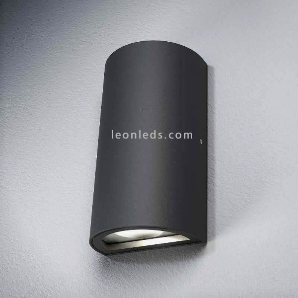 Aplique LED para exterior 12W 3000k cinza escuro ENDURA STYLE UPDOWN 12 W DG | LeonLeds