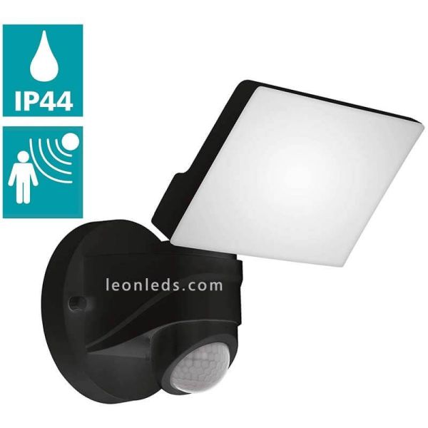 Applique murale d'extérieur à LED avec capteur pour jardin Pagino | Éclairage LeónLeds | applique étanche