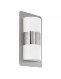 Applique murale d'extérieur moderne Cistierna | Éclairage LeónLeds | applique gris argent