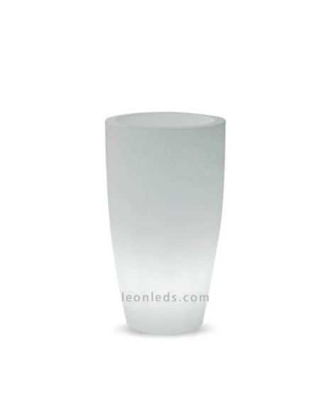 Vaso com luz para exterior com cabo Bambu 70Cm Novo Jardim | Leon Iluminação LED