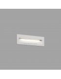Baliza LED Empotrable Exterior rectangular Nat Blanca 70271 Faro Barcelona | LeonLeds