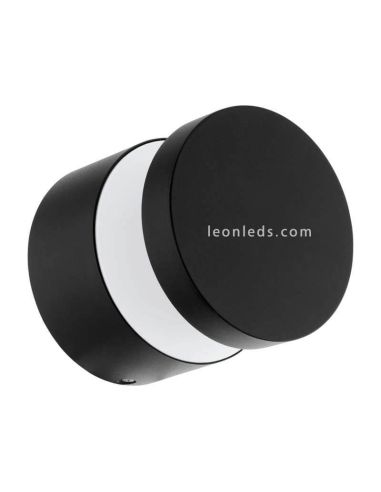 Aplique LED pared y techo exterior IP44 Melzo | LeónLeds Iluminación | lámpara de pared negra
