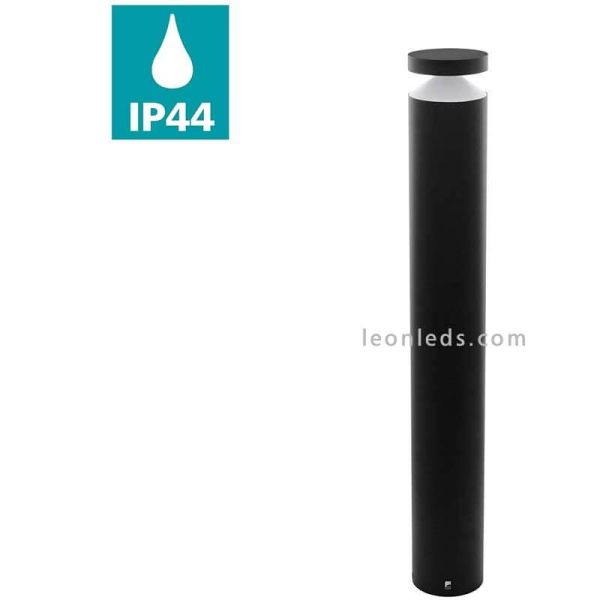 Baliza LED exterior alta de 1 metro IP44 Melzo | LeónLeds Iluminación | Lámpara de techo negra IP44