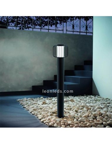 Sinalizador exterior em aço galvanizado preto Ravello room photo Eglo Iluminación | Leon Iluminação LED