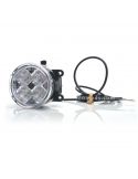 Faro LED redondo con luz diurna e intermitente RL 1 W213 Was | LeonLeds