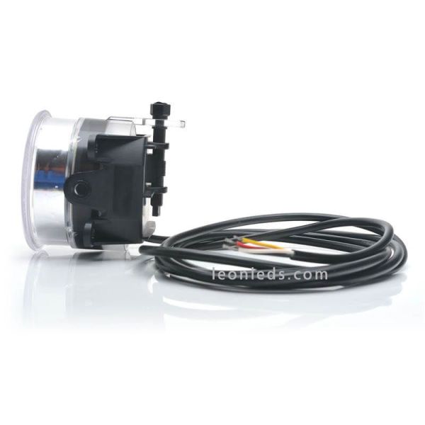 Lateral de Faro LED redondo con luz diurna e intermitente RL 1 W213 Was | LeonLeds