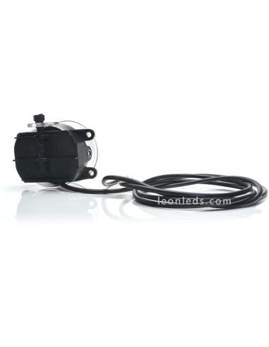 Trasera de Faro LED redondo con luz diurna e intermitente RL 1 W213 Was | LeonLeds