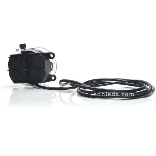 Trasera de Faro LED redondo con luz diurna e intermitente RL 1 W213 Was | LeonLeds