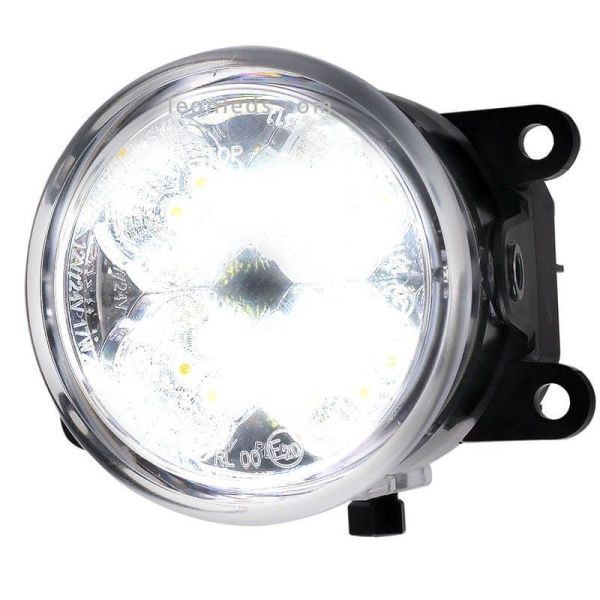 Faro LED redondo con luz diurna e intermitente RL 1 W213 Was | LeonLeds