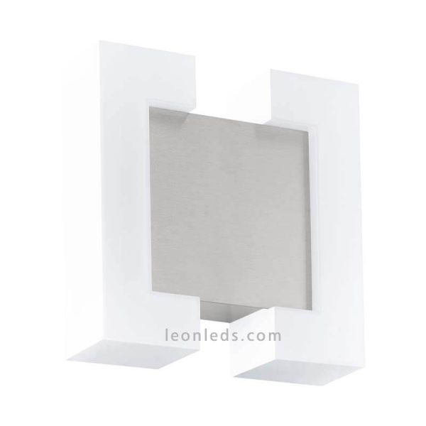 Aplique LED pared exterior níquel mate Sitia Eglo Iluminación | LeónLeds Iluminación