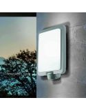 Applique murale d'extérieur Mussotto avec détecteur de mouvement Douille E27 Eglo Lighting | Éclairage LeonLeds