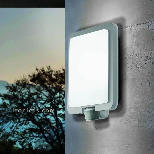 Aplique exterior Mussotto con sensor de movimiento E27 casquillo Eglo Iluminación | LeónLeds Iluminación