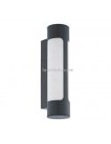 Aplique LED Tonego exterior antracita cilíndrico Eglo Iluminación | LeónLeds Iluminación