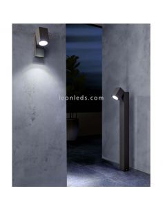 Aplique LED Sakeda antracita con sensor de movimiento Eglo Iluminación | LeónLeds Iluminación 2