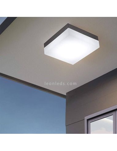 Aplique/plafón LED exterior  Sonella disponible en 2 colores Eglo Iluminación | LeónLeds Iluminación