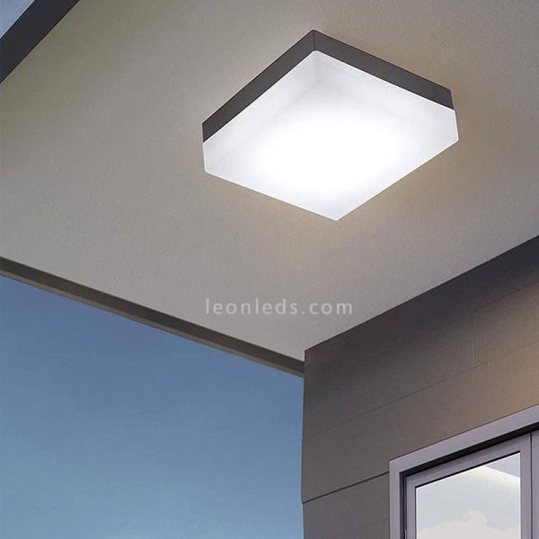 Aplique/plafón LED exterior  Sonella disponible en 2 colores Eglo Iluminación | LeónLeds Iluminación