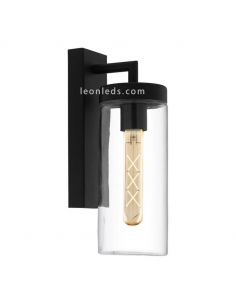 Aplique de pared exterior Bovolone de vidrio vintage E27   Eglo Iluminación | LeónLeds Iluminación