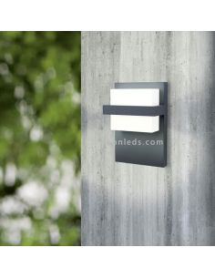 Culpina Aplique LED exterior em alumínio | LeónIluminação Leds | candeeiro de parede branco 2